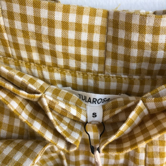 NWT Tularosa Gingham Tomasa Trousers - Picture 4 of 4